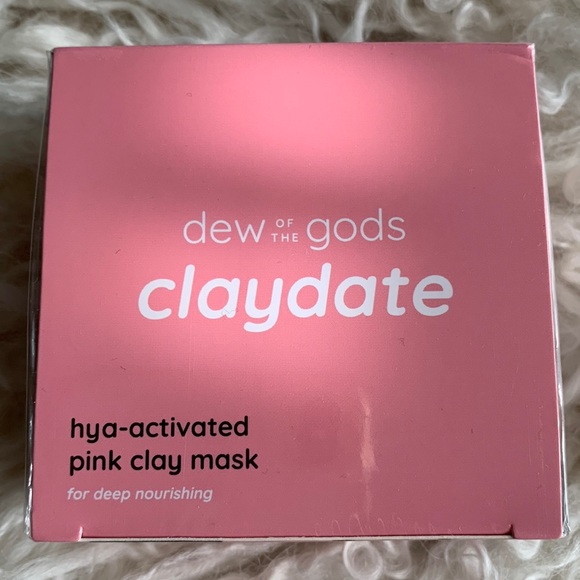 Dew of the Gods Claydate pink clay mask - Picture 1 of 4